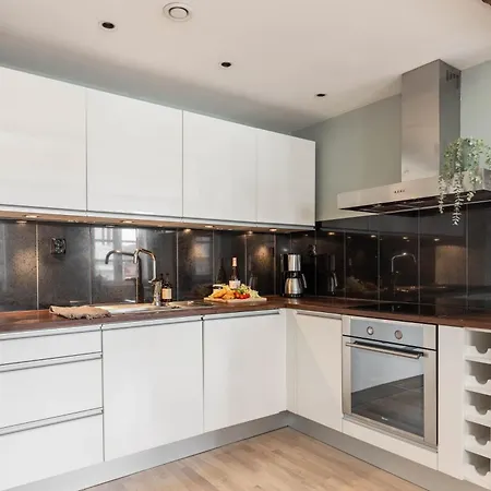 شقة Nydelig Townhouse Sentralt I Bergen, Sandviken *